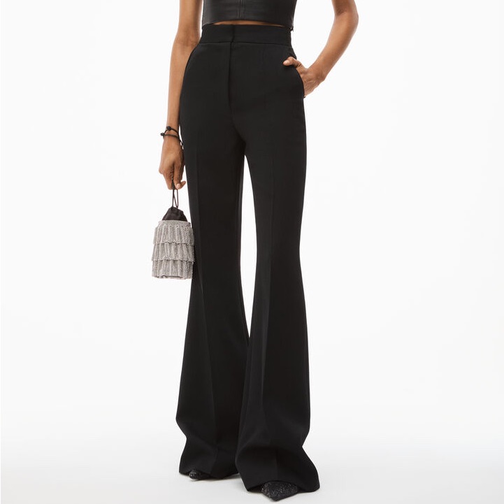 Alexander Wang Wide Leg Pant In Wool Tailoring